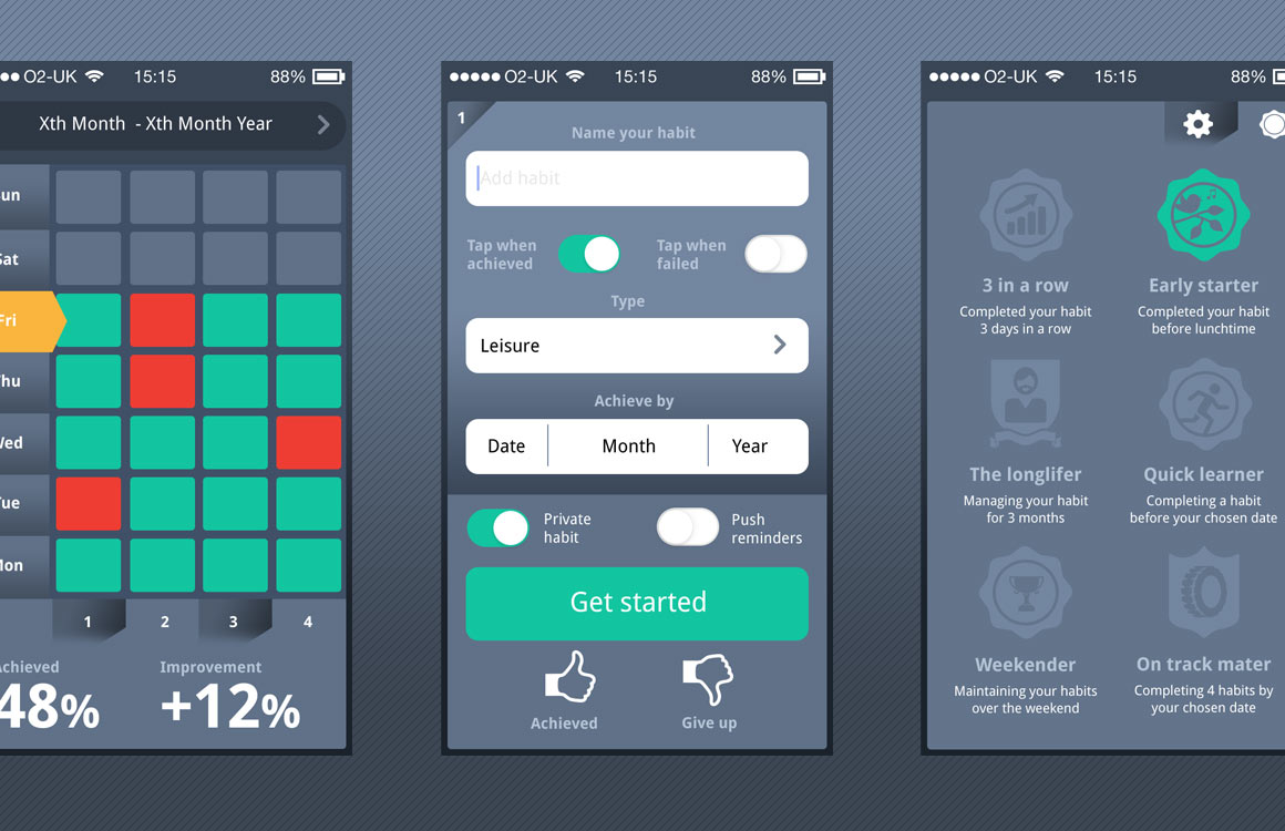 App UI design
