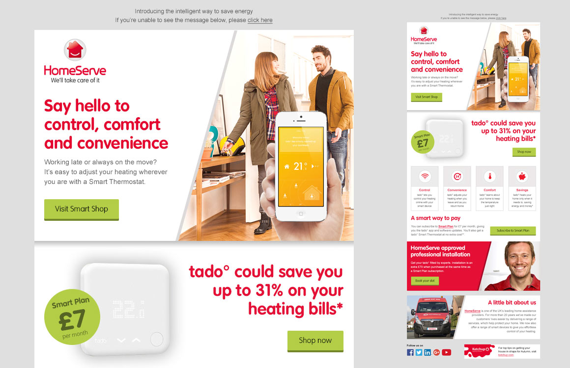 Email design