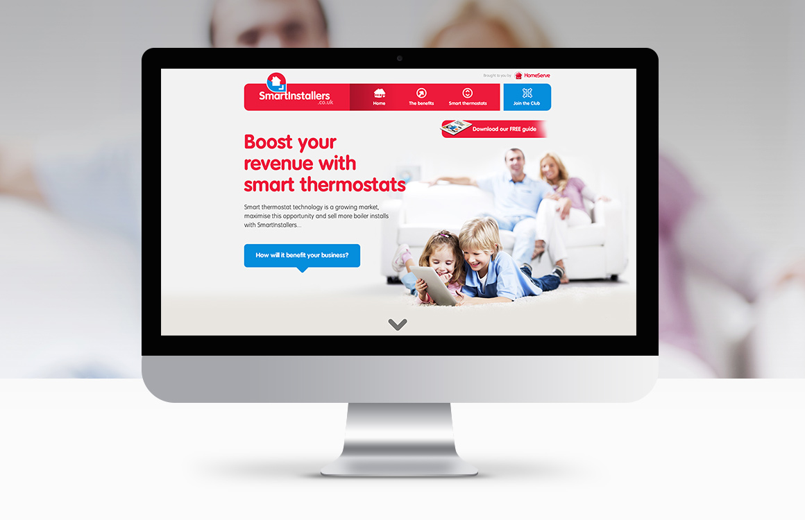 HomeServe Smartinstallers portal website