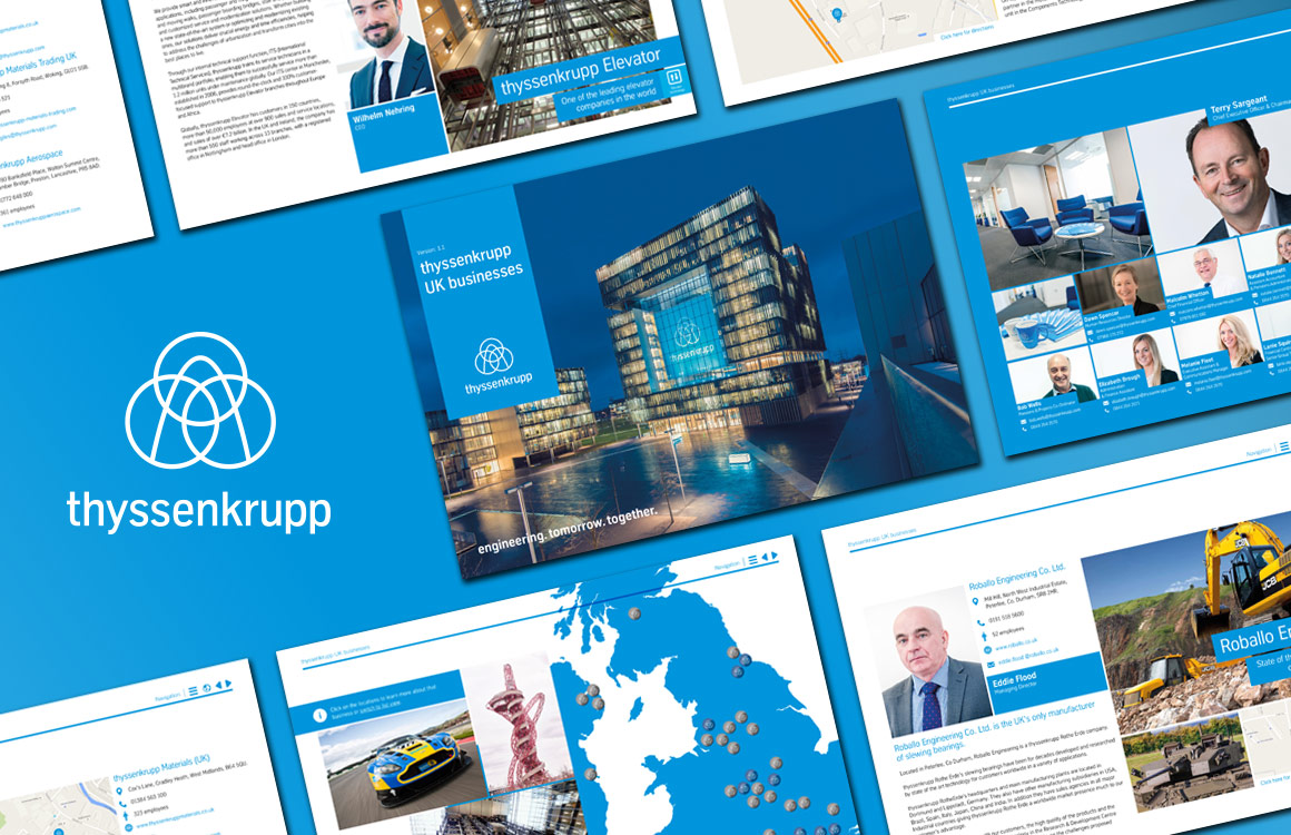 Digital who is who guide for thyssenkrupp