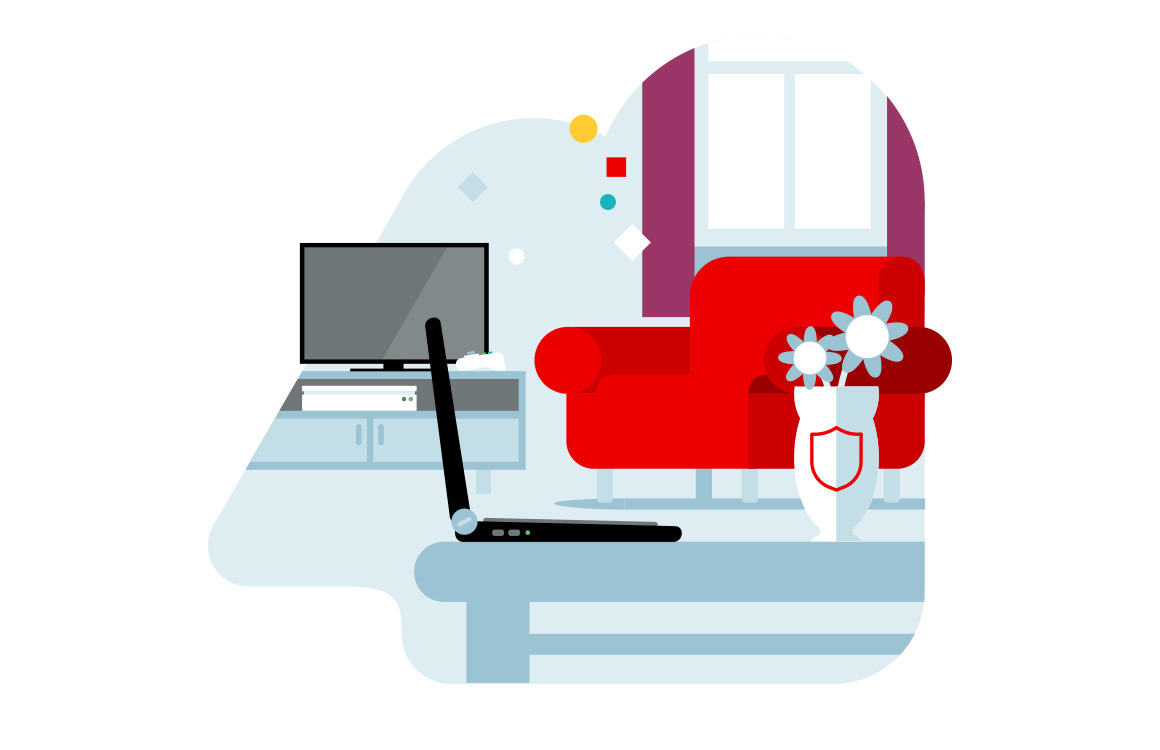 Home insurance web illustrations